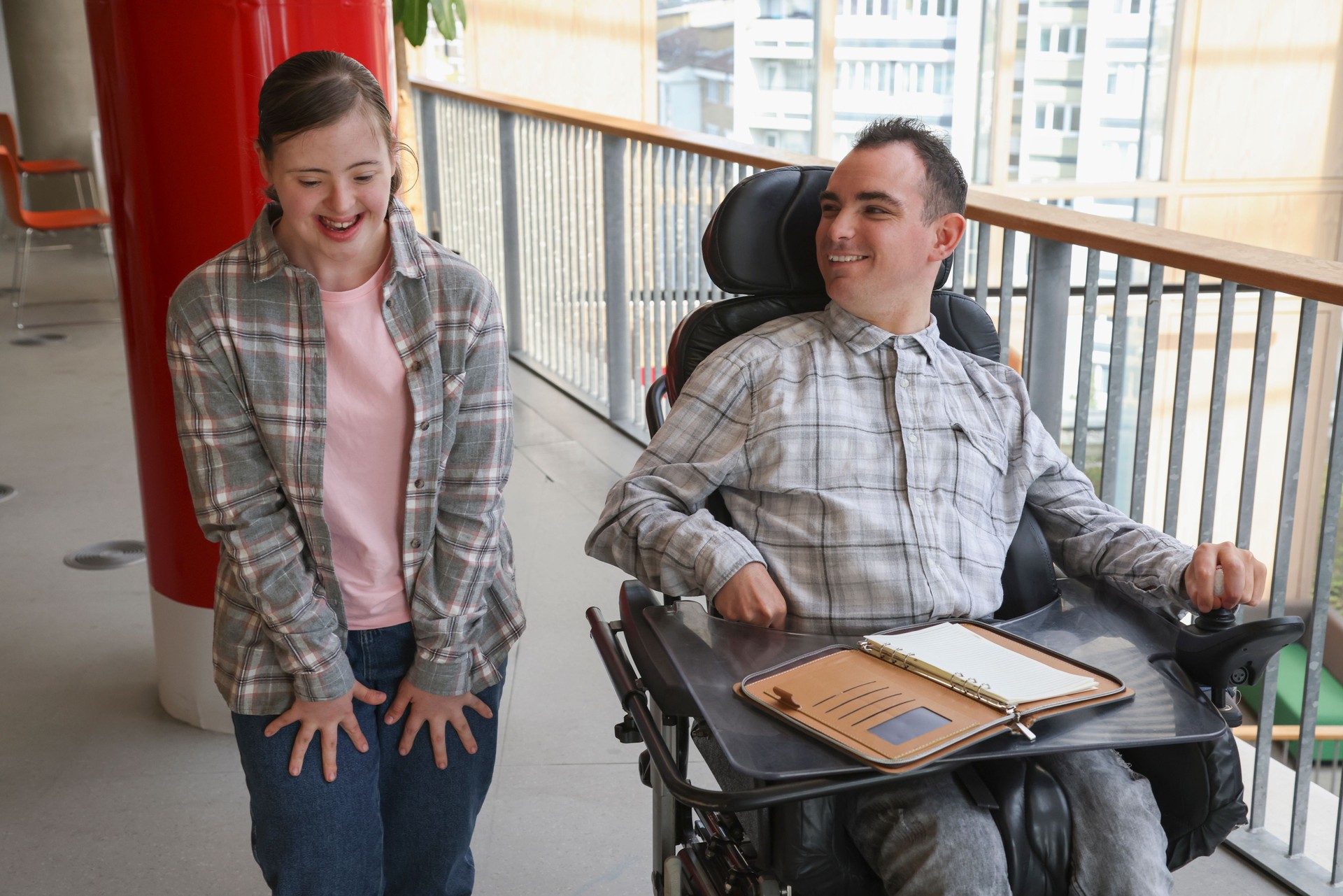 Disabled people in communityÊcenter
